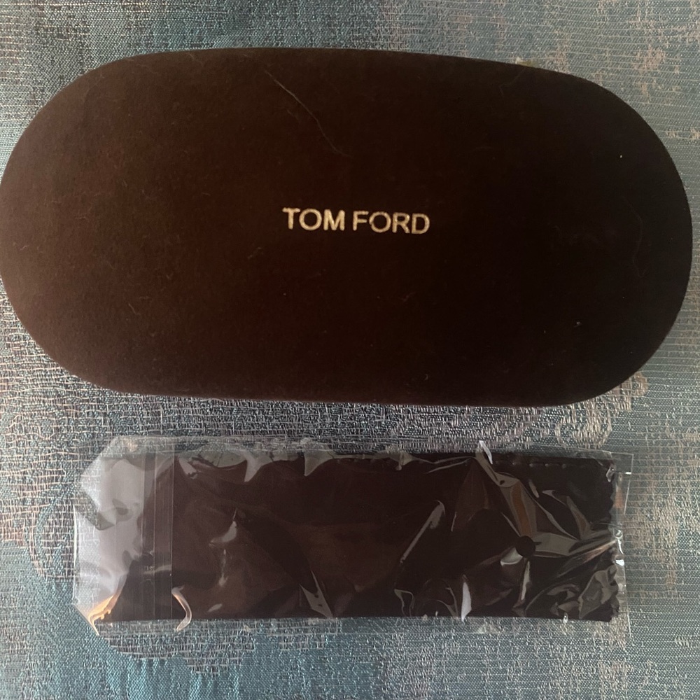 Tom Ford Glasses Case with Lens Wipe